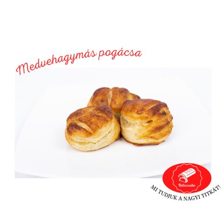 Burgonyás medvehagymás pogácsa  