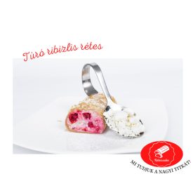 Túrós-ribizlis rétes